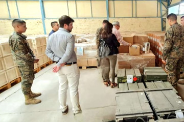 Automatización de depósitos logísticos Foto Ejército de Chile