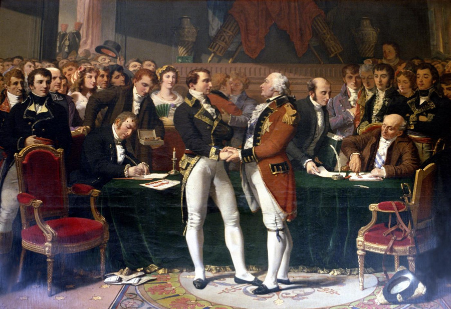 La Paix d'Amiens de Jules Claude Ziegler (1853)
