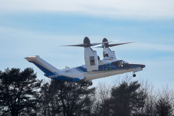 Convertiplano AW609. Foto Leonardo02