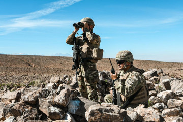 Personal militar desplegado en la frontera norte Foto Ejército de Chile