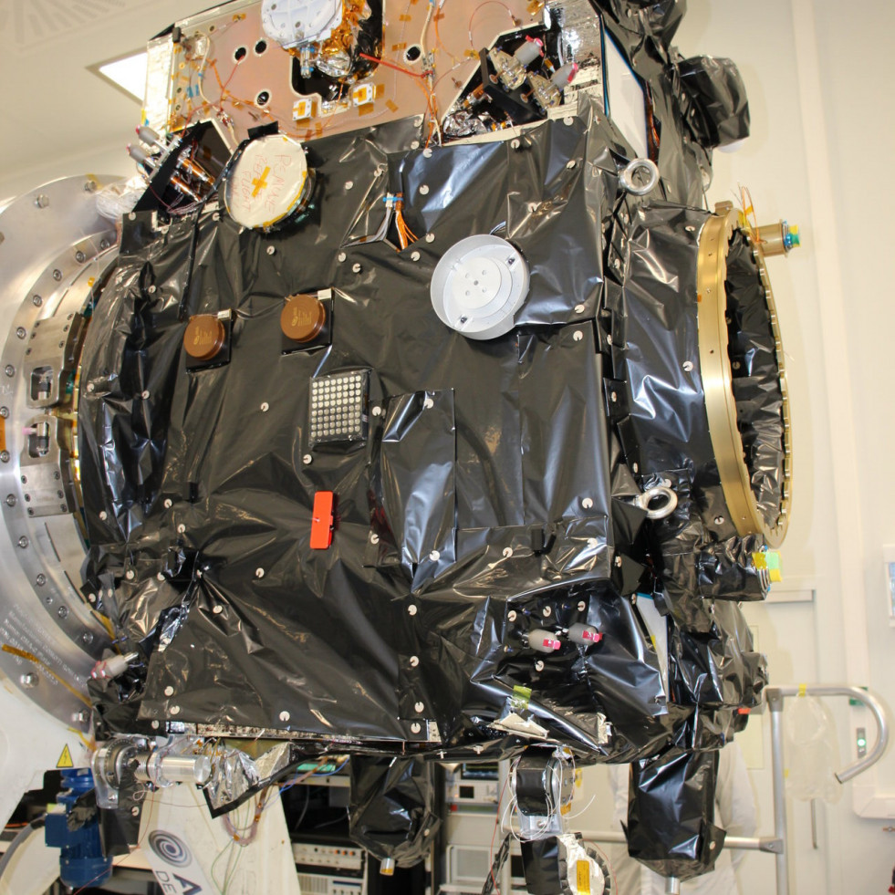 La naves desarrolladas por Sener para la misión Proba-3 de la ESA ya están integradas