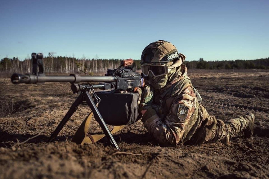 Soldado de la 71 Brigada de Infantería de Cazadores Foto Ministerio de Defensa de Ucrania
