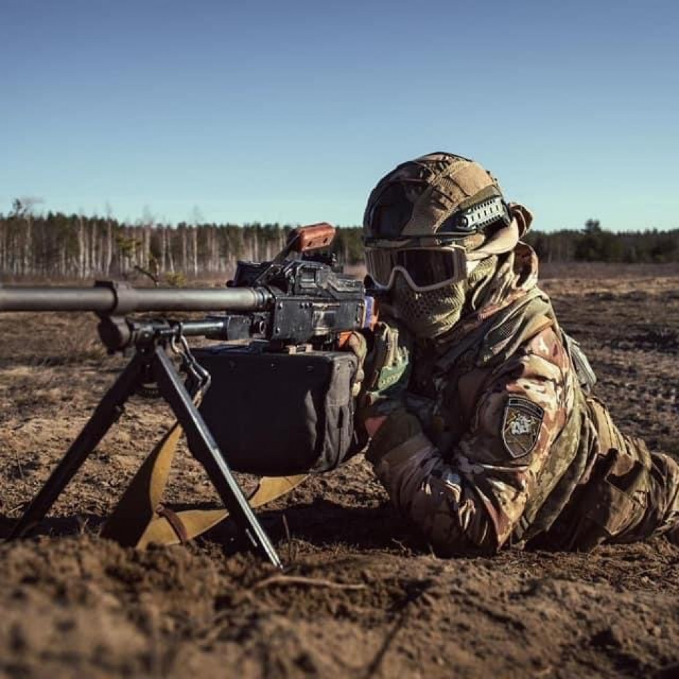 Soldado de la 71 Brigada de Infantería de Cazadores Foto Ministerio de Defensa de Ucrania