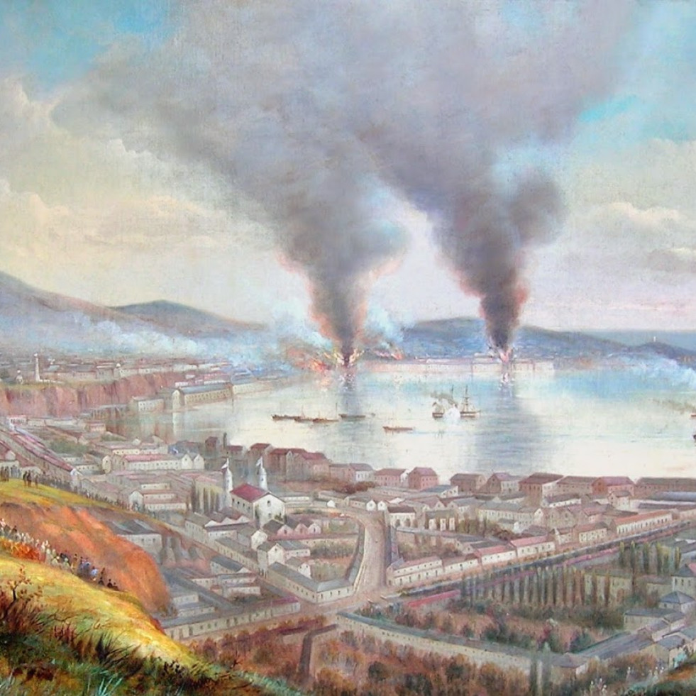 Bombardeo de Valparaíso   Gibbons