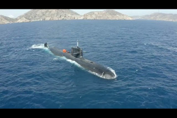 El submarino S-81 ‘Isaac Peral’ ha superado con éxito su primera inmersión estática | NAVANTIA