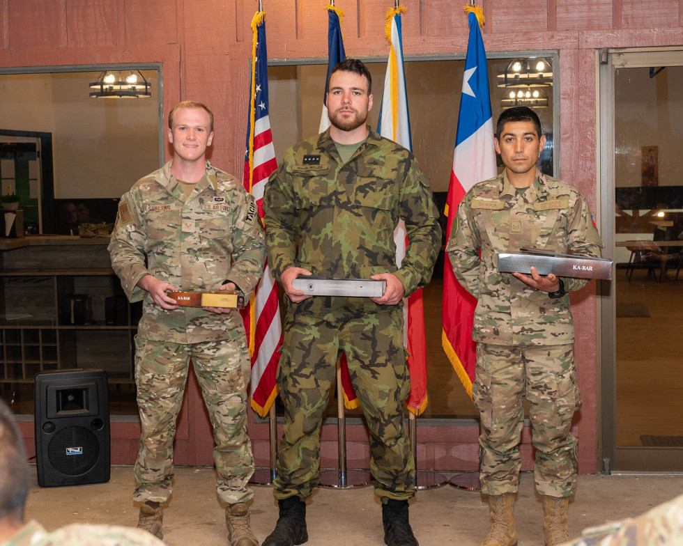 Ganadores de la competencia Best Warrior 2023 Foto Departamento Militar de Texas