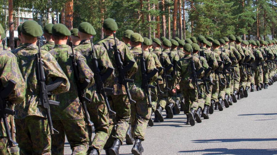 Soldados finlandeses. Foto Ministerio de Defensa de Finlandia