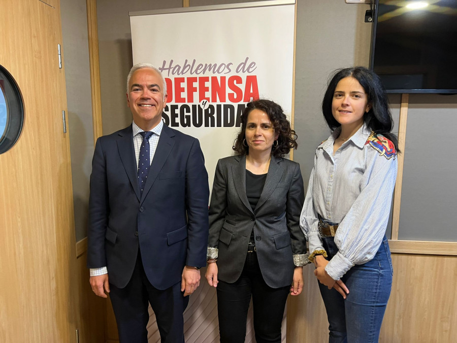 José Prieto, Amparo Sáez y Laura Fernández
