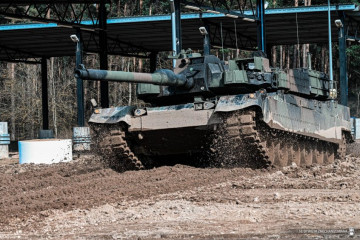 Carro de combate K 2. Foto PGZ