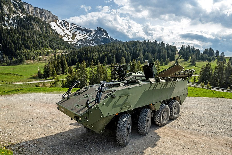 Sistema de mortero de 120 mm Möser. Foto Departamento de Defensa, Protección Civil y Deporte de Suiza 02