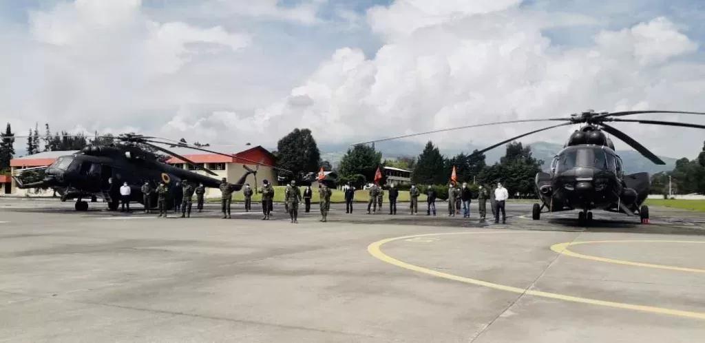 Mi 171 Eju00e9rcito de Ecuador Ceremonia de Reincorporaciu00f3n