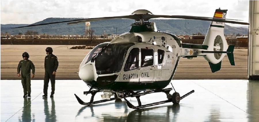Helicoptero h135 guardiacivil