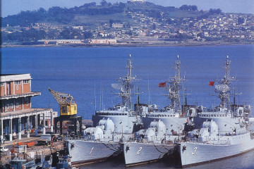 Armada uruguay 3 fragatas