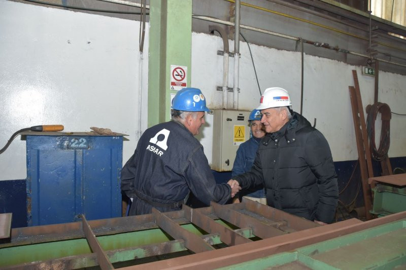 Visita del subsecretario Barrueto a Asmar Talcahuano Foto Armada de Chile 002