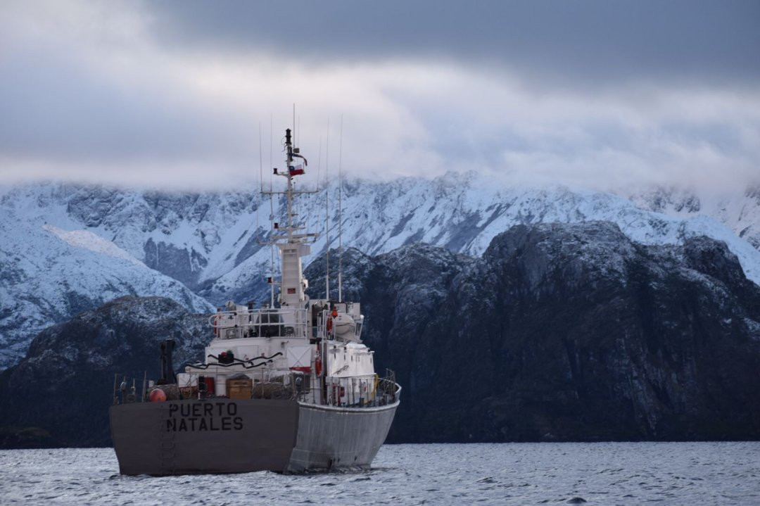 LSG 1617 Puerto Natales en los canales australes Foto Armada de Chile