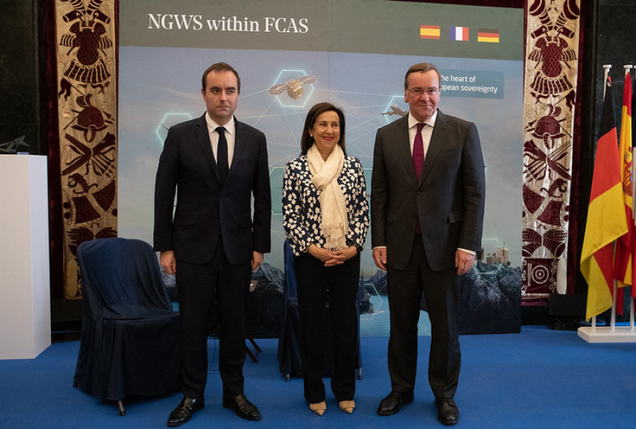 Ministros de defensa de españa francia alemania