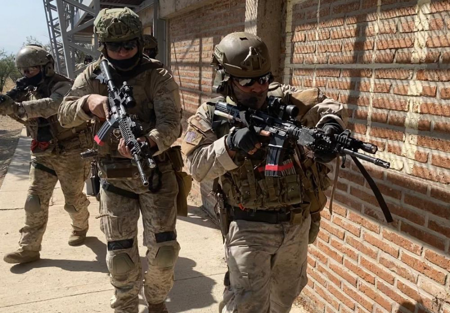 Operadores de Fuerzas Especiales Foto Ejército de Chile