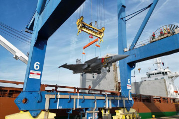 Chegada dos cacas Gripen FAB 4105 e FAB 4106 1