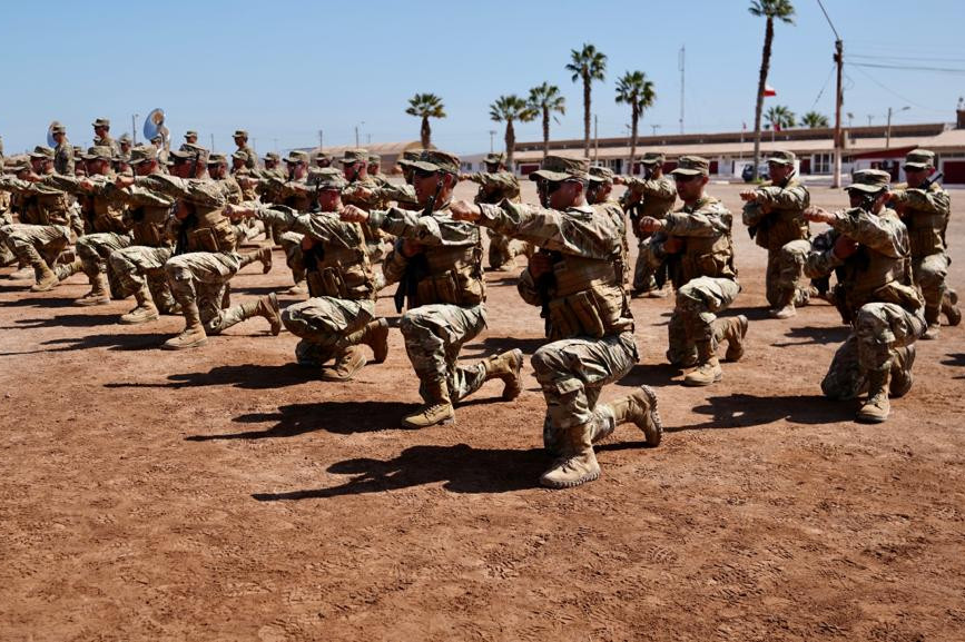 Ceremonia de graduación del curso de explorador de combate Foto Ejército de Chile