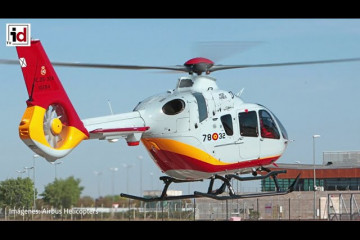 El Ejército del Aire español recibe el primer helicóptero de enseñanza H135