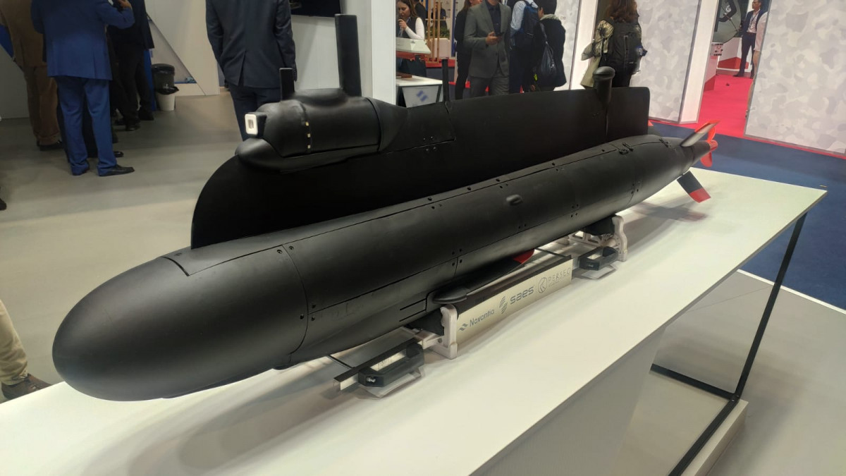 Submarino no tripulado navantia perseo y saes
