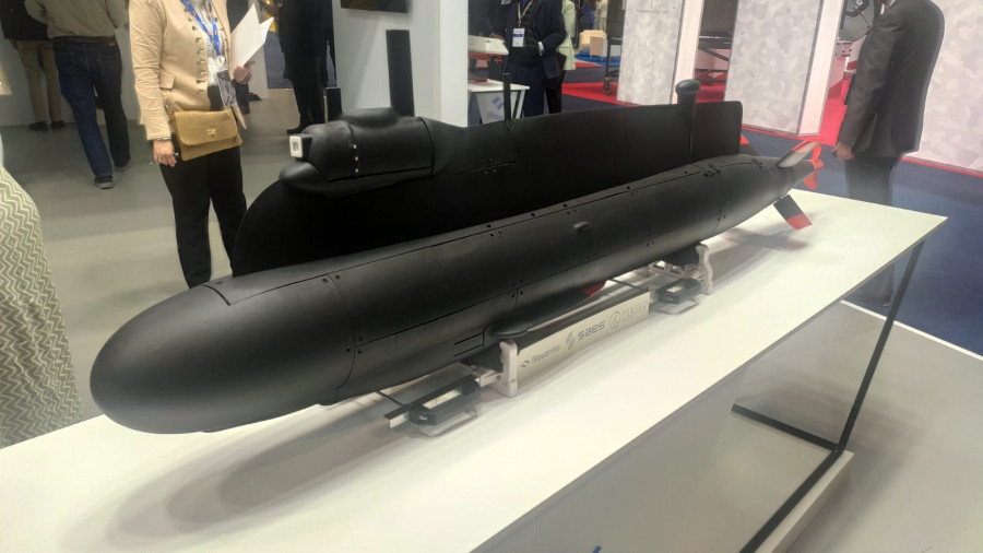 Así es el nuevo submarino no tripulado español 80 kilos, autonomía de