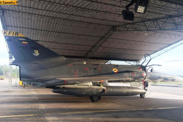 IAI Kfir FAC. Foto Infodefensa