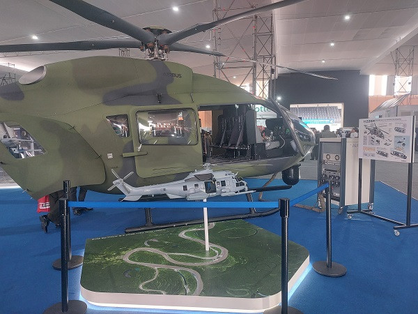 H145M AirbusHelicopters H225M 18may2023 PeterWatson