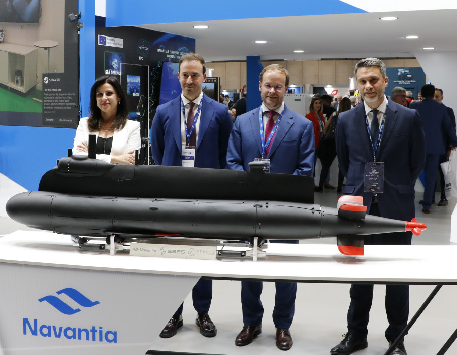 Presentacion familia vehiculos submarino no tripulados de navantia, saes y perseo