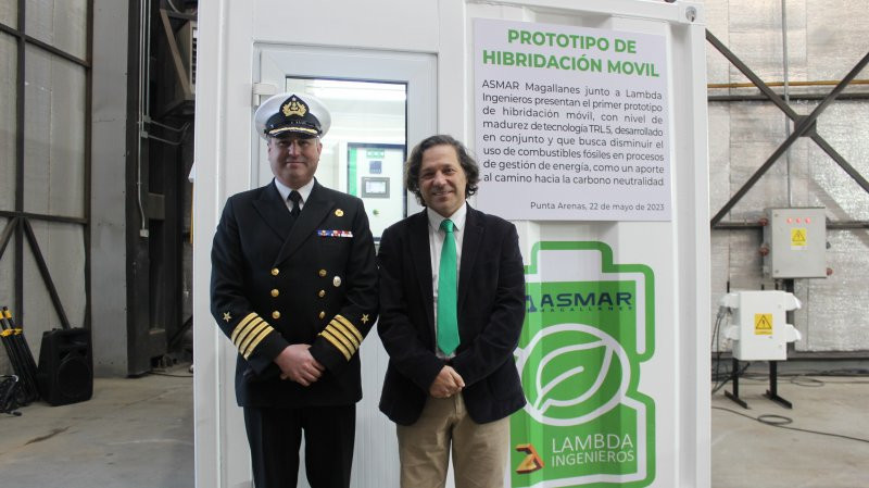 Sistema de almacenamiento de energía Foto Asmar