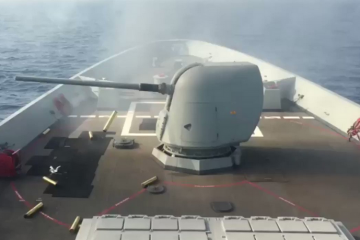 Fragata f101 ejercito de tiro armada