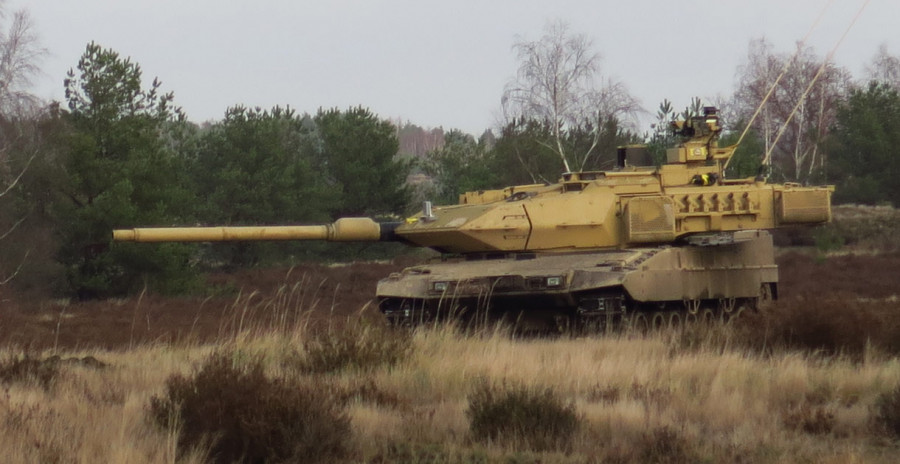 Carro de combate Leopard 2A7 . Foto. KMW