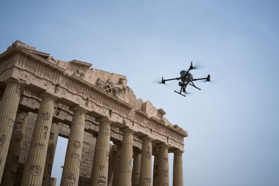 El Matrice 350 RTK de DJI transmite en vídeo a 20 kilómetros y tiene capacidad para tres cargas útiles