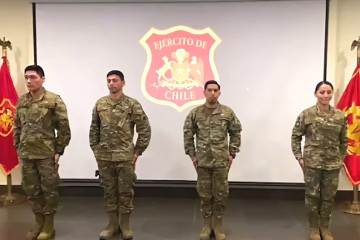 Ganadores de la competencia Mejor Guerrero 2023 Imagen Ejército de Chile