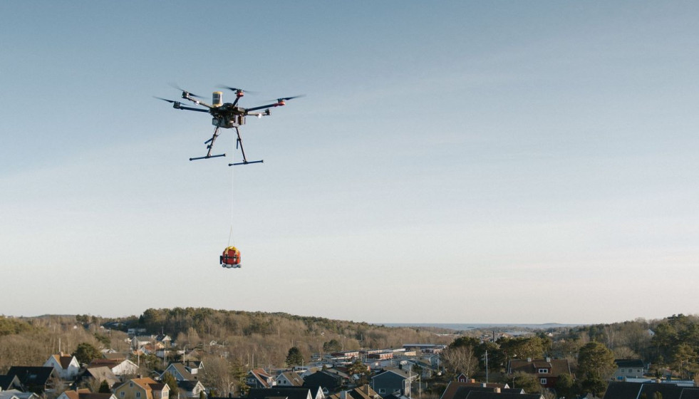 Everdrone operará en Reino Unido para 'salvar vidas' con drones