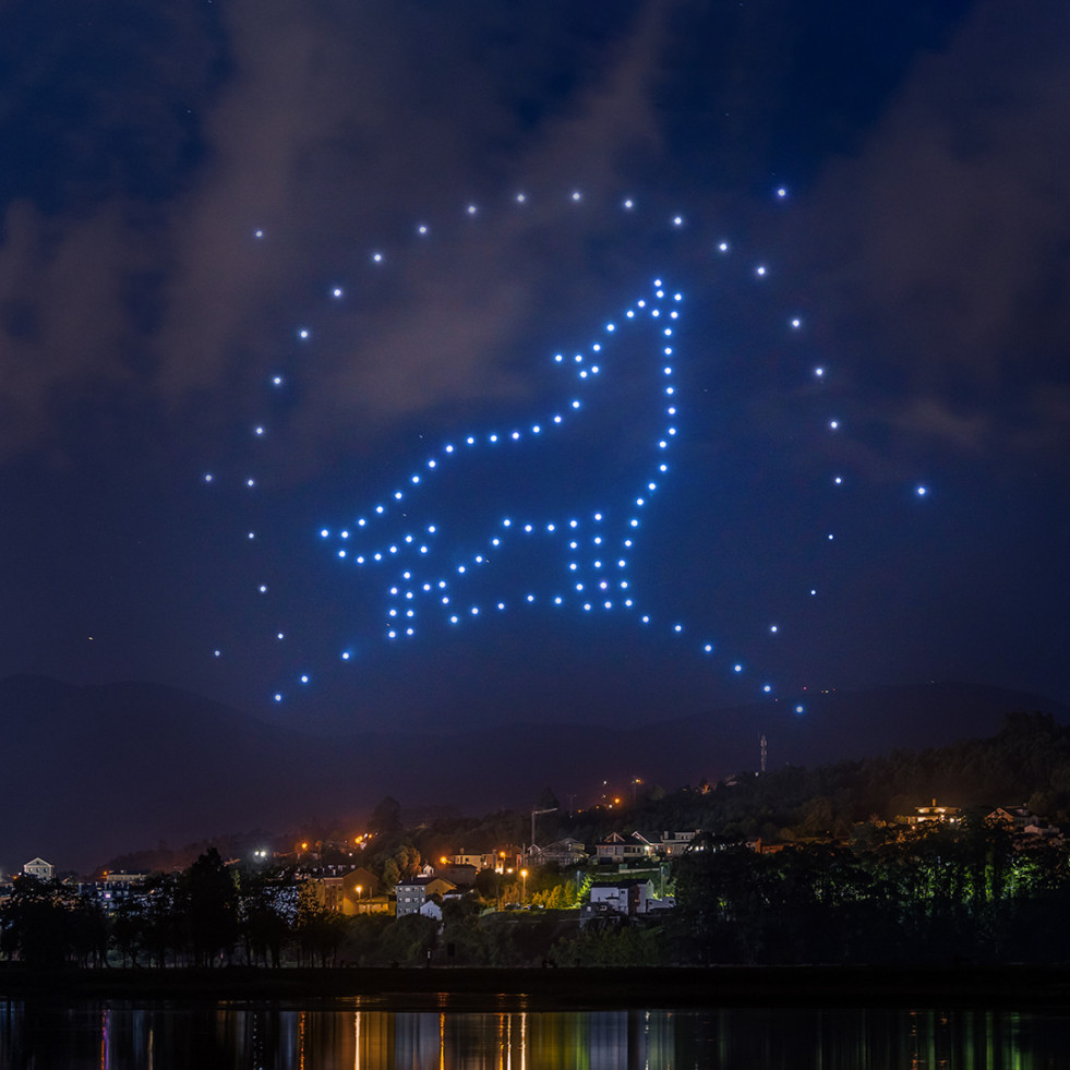 Umiles, a cargo de 200 drones para ofrecer el primer espectáculo de luces en Dinamarca