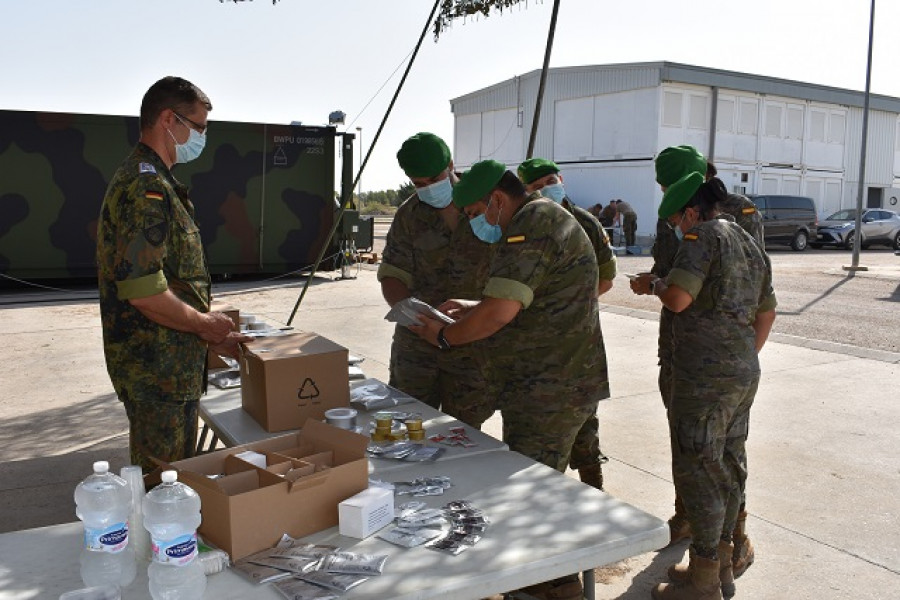 Raciones de combate ejercito de tierra