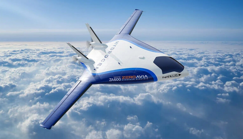 Natilus utilizará motores de hidrógeno ZeroAvia para su dron Kona, con 4,3 toneladas de carga