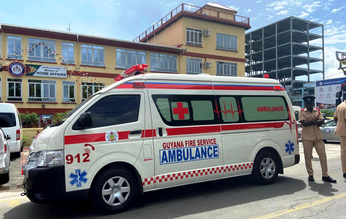 Guyana ServBomberos Toyota Hiace MHA