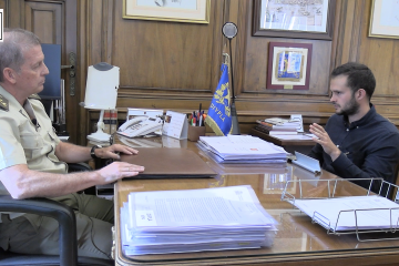 Entrevista jefe division de planes ejercito
