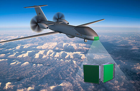 Hensoldt equipa al Eurodrone con su sistema de sensores para evitar colisiones