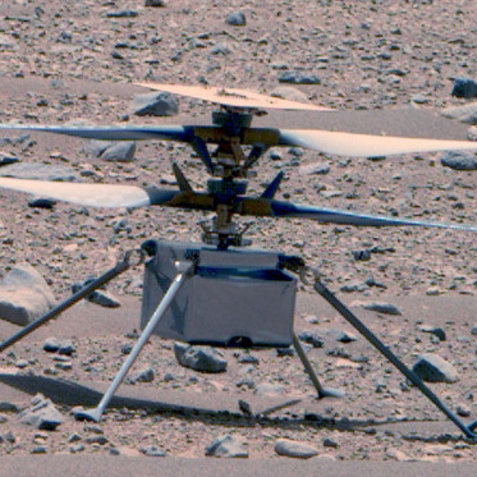 El dron de la NASA Ingenuity 'resucita' en Marte tras seis días sin dar señales