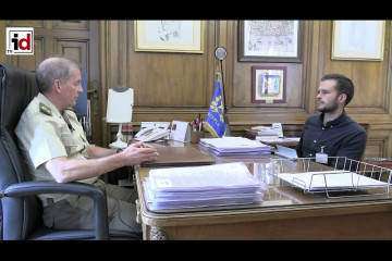 Entrevista al general Eduardo Diz, jefe de la División de Planes del Ejército de Tierra. (Parte 1)