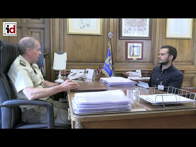 Entrevista al general Eduardo Diz, jefe de la División de Planes del Ejército de Tierra. (Parte 1)