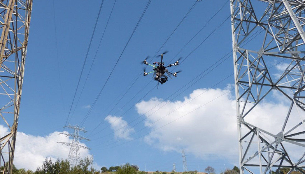Endesa utiliza drones con tecnología de detección por luz y distancia para evitar incendios en Canarias