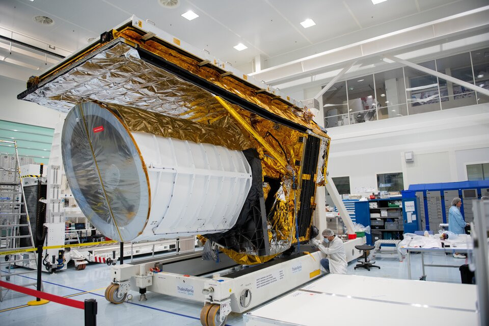 La misión Euclides de la ESA, pendiente de problemas en las simulaciones