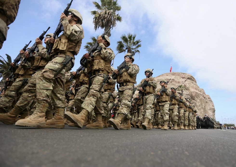Conmemoración del 143 aniversario del Asalto y Toma del Morro de Arica Foto Ministerio de Defensa Nacional de Chile