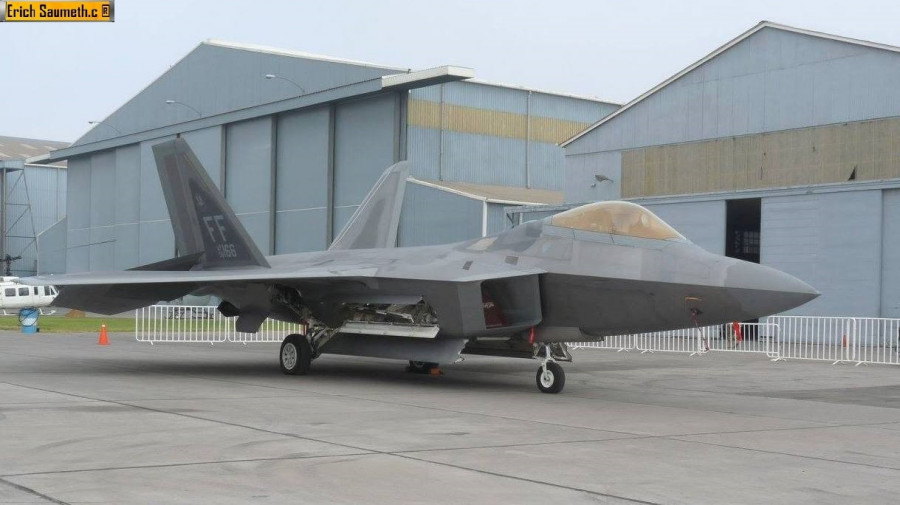 F 22 USAF. Foto Infodefensa.com
