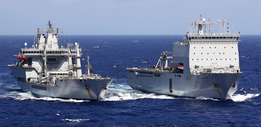 RFA Wave Knight RFA Mounts Bay