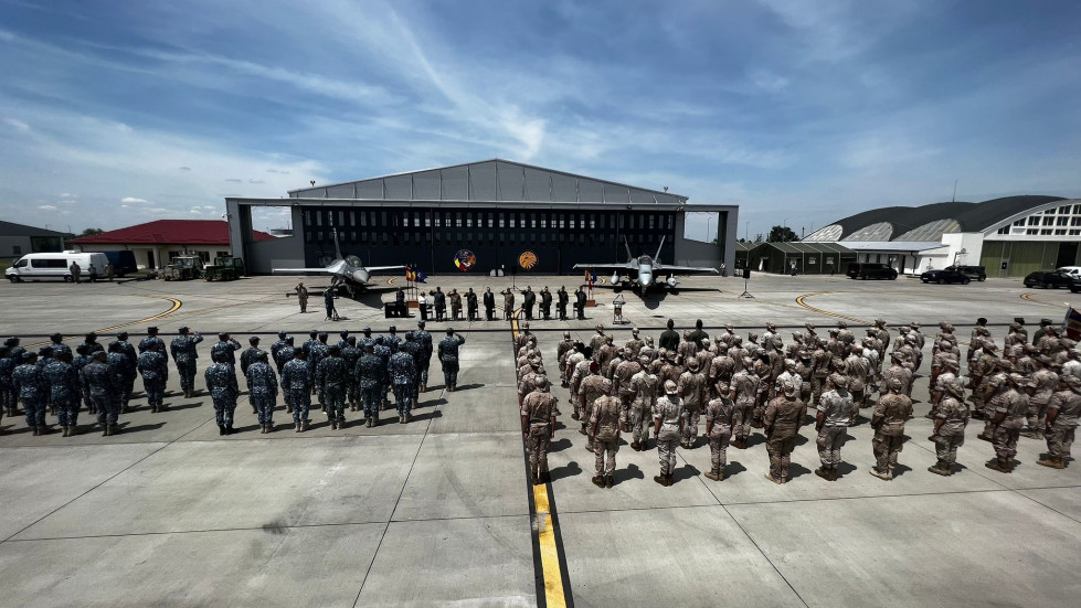 Despliegue f18 en rumania